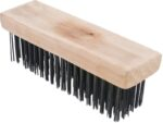 Marshalltown QLT Drahtbürste, Holzgriff, Stahlborsten, Maße: 184x57 mm – Bild 4