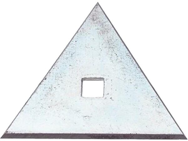 Marshalltown Formhandschaberklinge "Triangle", Stahl, Breite: 76 mm