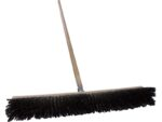 Marshalltown Grober Asphaltbesen, Synthetik Borsten, 610 mm breit, Holzstiel, Maße: 1595x610 mm – Bild 3