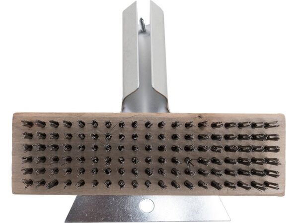 Marshalltown Strassenbürste mit Stahlschaber, Borsten, Breite: 181 mm