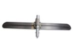 Marshalltown QLT Multi-Mount Bodenglätter "Fresno", abgerundete Enden, Eliminator-Kippgelenk, Carbonstahl, Maße: 1219x127 mm – Bild 3