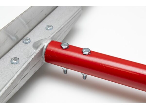 Marshalltown Scharfer Betonverteiler mit 2134 mm Stiel mit T-Verbinder, Magnesium, Maße: 914x76 mm
