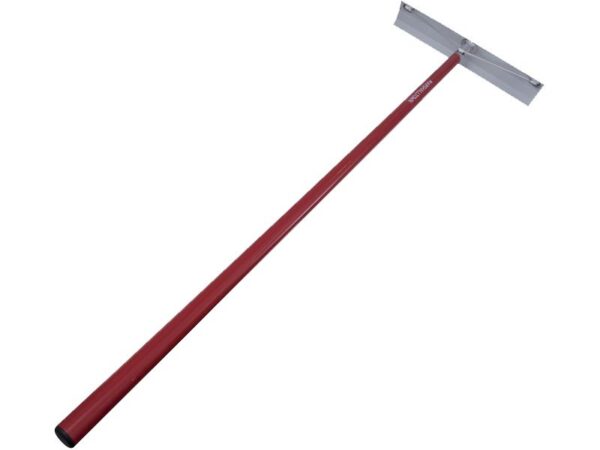 Marshalltown Betonverteiler mit offenem Winkel, ohne Haken, 1524 mm geschweißter Stiel, Aluminium, Maße: 495x102 mm