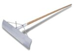 Marshalltown QLT Betonverteiler, mit Haken, 1372mm Holzstiel, Aluminium, Maße: 495x102 mm – Bild 5