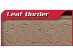 Marshalltown Minirand Roller - Leaf Border Gummi, schwarz, 76 mm