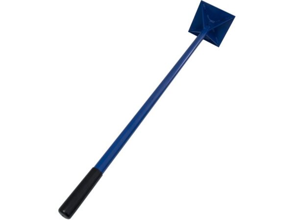 Marshalltown Betonstampfer, Stahlstiel 1219 mm, Stahl, blau, Maße: 254x254 mm