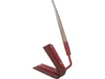 Marshalltown Zieh-Asphalt Rakel, v-gebogen nach hinten, 1372 mm Holzstiel, Silikon, Maße: 51x305x6 mm – Bild 2