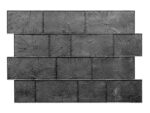Marshalltown Woodpaver Cobble Stempel, Kunststoff, grau, Maße: 965x610 mm – Bild 2