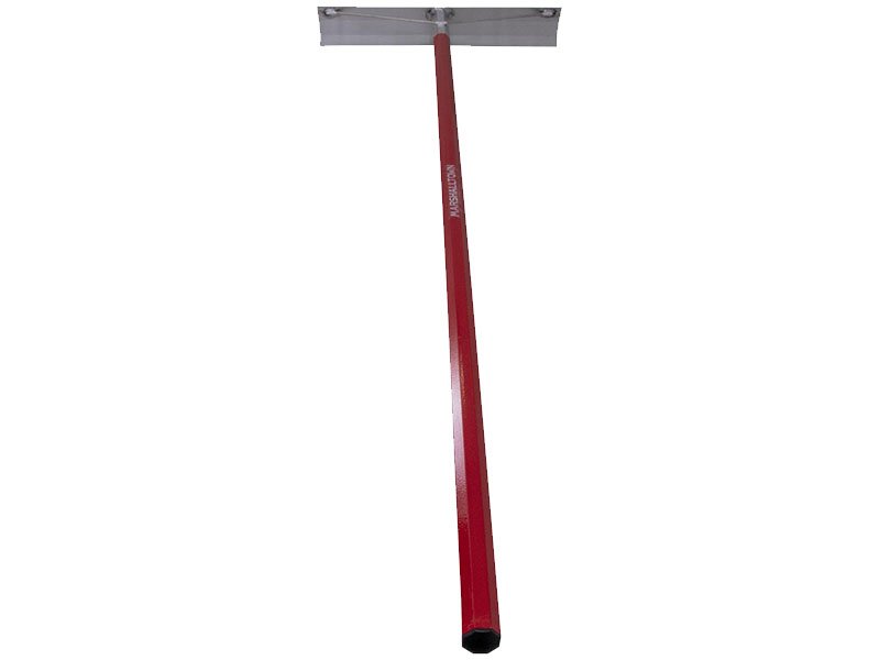Marshalltown Betonverteiler mit offenem Winkel ohne Haken Marshalltown Betonverteiler mit offenem Winkel ohne Haken, 1524 mm Octagon Stiel, Aluminium, Maße: 495x102 mm – Bild 1