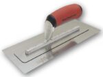 Marshalltown PermaFlex Glättkelle, Durasoft Griff, Edelstahl, Maße: 305x127 mm – Bild 5