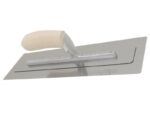 Marshalltown PermaFlex Glättkelle, Holzgriff, Edelstahl, Maße: 279x127 mm – Bild 3