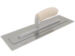 Marshalltown PermaFlex Glättkelle, Holzgriff, Edelstahl, Maße: 406x127 mm – Bild 5