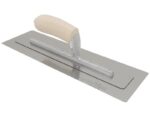Marshalltown PermaFlex Glättkelle, Holzgriff, Edelstahl, Maße: 406x127 mm – Bild 4