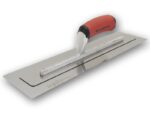 Marshalltown PermaFlex Glättkelle, Durasoft Griff, Edelstahl, Maße: 457x127 mm – Bild 5