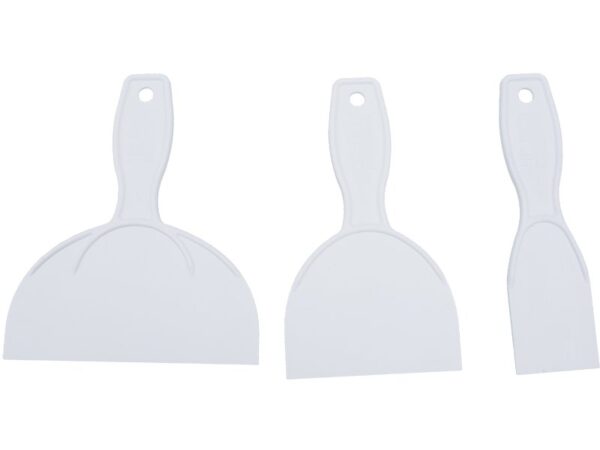Marshalltown QLT Spachtel-Set, Kunststoff, weiß, Maße: 51mm/102mm/152mm