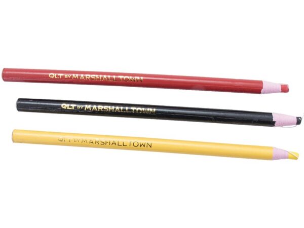 Marshalltown Markierungsstifte 3er Pack, Papier, rot/schwarz/gelb