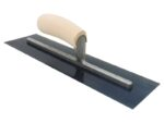Marshalltown QLT Glättkelle, Holzgriff, Blaustahl, Maße: 610x127 mm – Bild 3