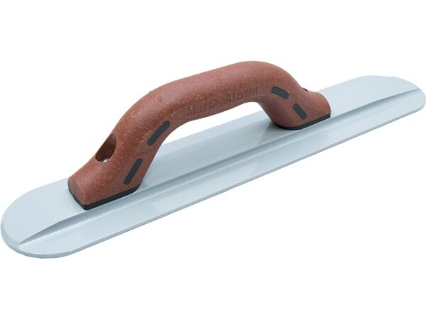 Marshalltown Magnesium Hand-Glätter mit DuraKork Griff, abgerundete Enden, Maße des Glätters: 305x79 mm