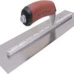 Marshalltown Edelstahl Glättkelle mit DuraKork Griff, Maße: 279x114 mm