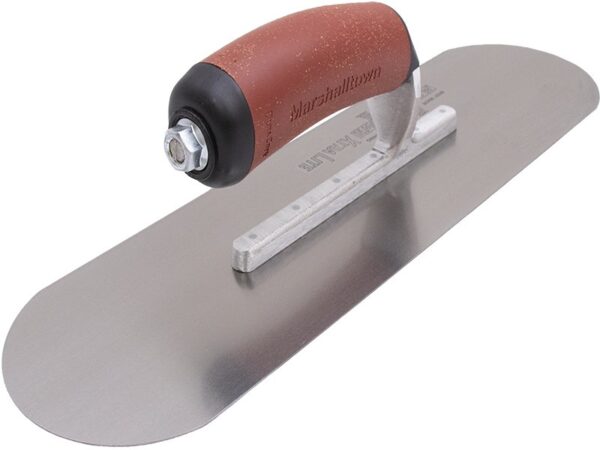 Marshalltown Poolkelle, DuraKork Griff, 6 sichtbare Nieten, Carbonstahl, Maße: 356x102 mm