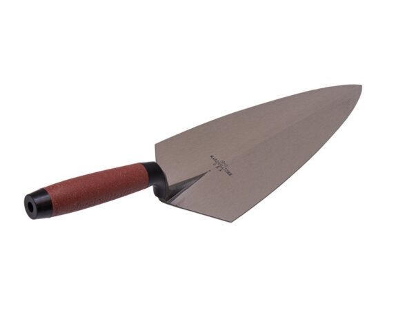 Marshalltown Maurerkelle Philadelphia Style, DuraKork Griff, Carbonstahl, Maße der Kelle: 305x152 mm