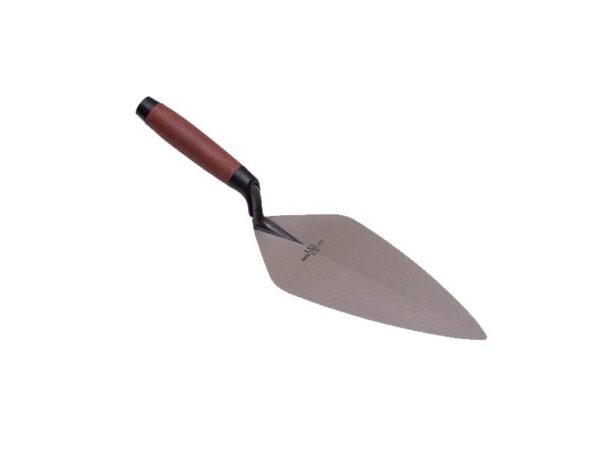 Marshalltown Maurerkelle London Style, DuraKork Griff, Carbonstahl, Maße der Kelle: 254x118 mm