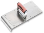 Marshalltown Sicherheitsstufen Nutfräse/Kantenkelle, R 19 mm, L 22 mm, 6 mm Nut, Durasoft Griff, Edelstahl, Maße: 152x305 mm – Bild 5