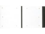 Marshalltown Sicherheitsstufen Nutfräse/Kantenkelle, R 19 mm, L 22 mm, 6 mm Nut, Durasoft Griff, Edelstahl, Maße: 152x305 mm – Bild 2