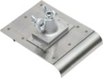 Marshalltown Sicherheitsstufen Lauf-Nutfräse/Kantenkelle, R 19mm, L 16mm, Edelstahl, Maße: 152x203 mm – Bild 4