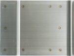 Marshalltown Sicherheitsstufen Lauf-Nutfräse/Kantenkelle, R 19mm, L 16mm, Edelstahl, Maße: 152x203 mm – Bild 2