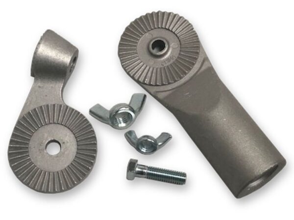Marshalltown Gabelkopf Adapter für Lauf-Kantenkellen und Lauf-Nutfräsen, Stahl