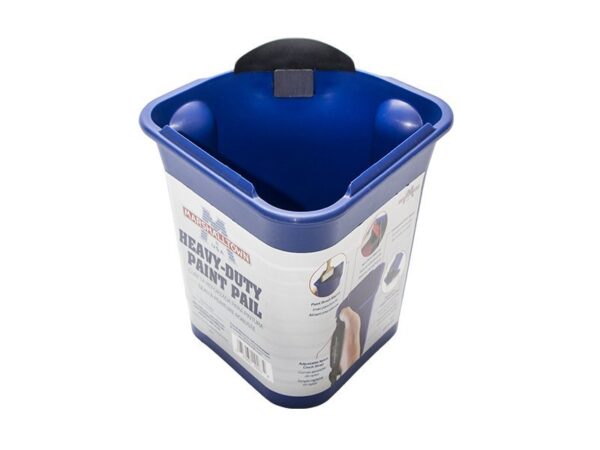 Marshalltown Farbeimer mit Farbausguß und Pinselmagnet,  Fassungsvermögen; 1,1 Liter, Kunststoff, blau