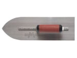 Marshalltown Spitz Glättkelle, Durasoft Griff, Blaustahl, Maße: 356x114 mm – Bild 4