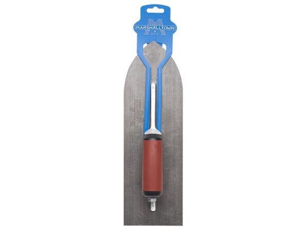 Marshalltown Spitz Glättkelle, Durasoft Griff, Blaustahl, Maße: 356x114 mm