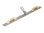 Marshalltown Bodenglätter "T-Kanal", abgerundete Enden, 2 Holzgriffe & Gewinde-Kippgelenk, Magnesium, Maße: 1067x79 mm – Bild 4