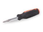 Marshalltown QLT 6-In-1  Einsatz-Schraubenzieher, Soft Grip Griff, Länge: 241 mm