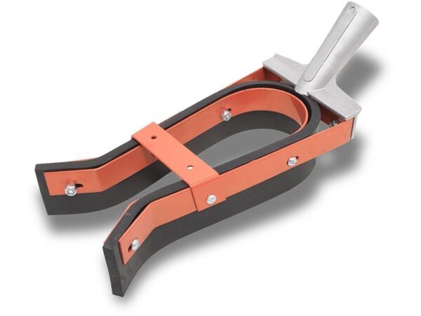 Marshalltown Asphalt Rakel, u-gebogen, Neopren, Maße: 108x267 mm