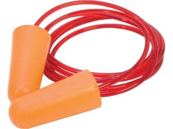 Marshalltown Ohrstöpsel mit Band ( 100 pro Box), Schaumstoff, orange