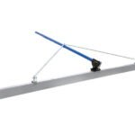 Marshalltown Betonbodenlatten mit Rock-It 2.0 Kippgelenk, 3 Stangen a 1,8 m, Verstärkung, Magnesium, Maße: 2400x51x102 mm