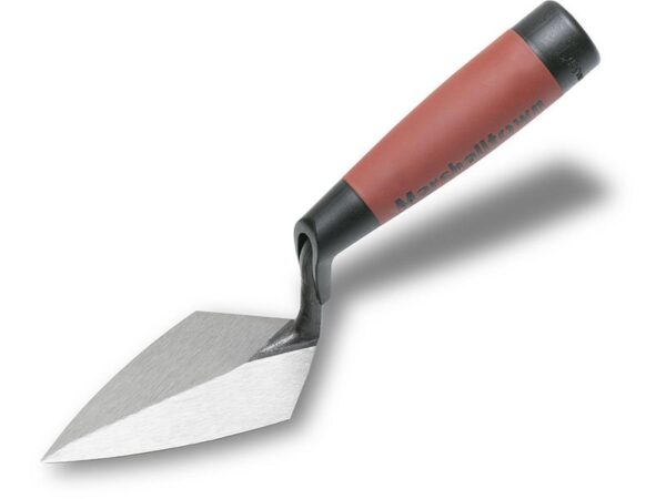 Marshalltown Philadelphia Style Spitzkelle, Durasoft Griff, Carbonstahl, Maße: 114x57 mm