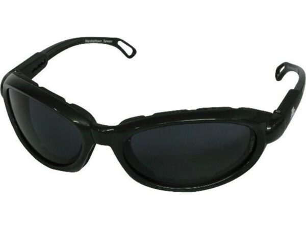 Marshalltown Sicherheitsbrille mit Schaumumrandung, Graue Gläser, Kunststoff