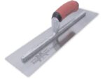 Marshalltown Zweiseitig gezahnte Kelle, Flaches V, 2,5x2,5x2,5 mm, Durasoft Griff, Stahl, Maße: 279x114 mm