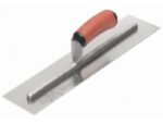 Marshalltown Dreiseitig gezahnte Kelle, U-3x3x1,5 mm, Durasoft Griff, Stahl, Maße: 279x114 mm – Bild 2