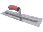 Marshalltown Dreiseitig gezahnte Kelle, Flaches V 1,5x1,5x1,5 mm, Durasoft Griff, Stahl, Maße: 279x114 mm – Bild 3