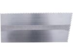 Marshalltown Gezahnte und einseitig gekürzte Kelle, U-1,5x1,5x2,5 mm, Durasoft Griff, Stahl, Maße: 279x114 mm – Bild 4
