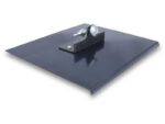 Marshalltown QLT 2-Wege Lauf-Kantenkelle, R 19 mm, L 22 mm, Blaustahl, Maße: 229x203 mm