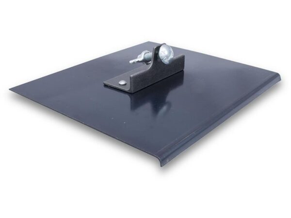 Marshalltown QLT 2-Wege Lauf-Kantenkelle, R 19 mm, L 22 mm, Blaustahl, Maße: 229x203 mm