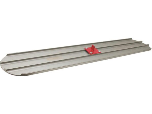 Marshalltown QLT Bodenglätter, abgerundet, Gabelkopfhalter, Magnesium, Maße: 1219x203 mm