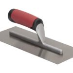 Marshalltown QLT Gezahnte Kelle, Eckig 2,5x2,5x2,5 mm, Soft Grip Griff, Stahl, Maße: 279x114 mm