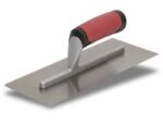 Marshalltown QLT Gezahnte Kelle, Flaches V-3x3x1,5 mm, Soft Grip Griff, Stahl, Maße: 279x114 mm – Bild 2